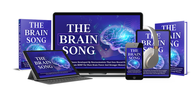 The Brain Song full digital program — book, audio, phone app, and headphones